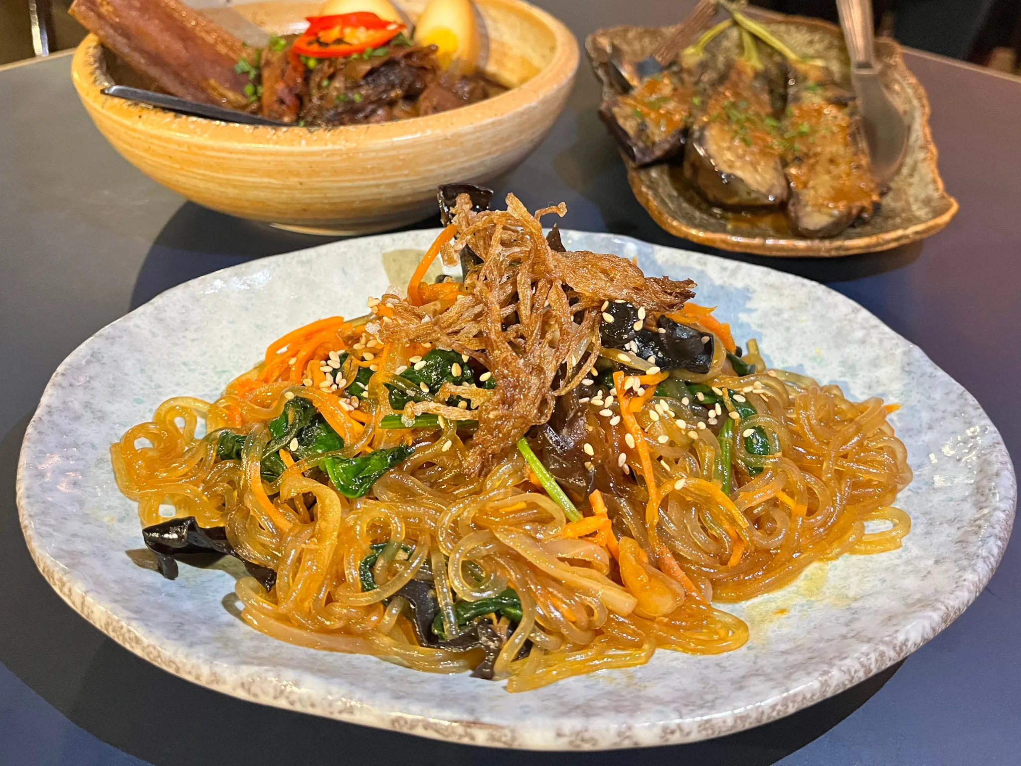 Sweet potato noodles