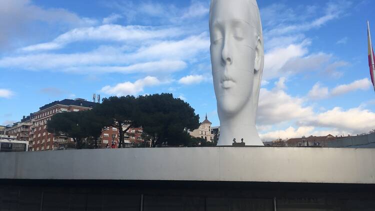 Julia, Jaume Plensa. Ayuntamiento de Madrid