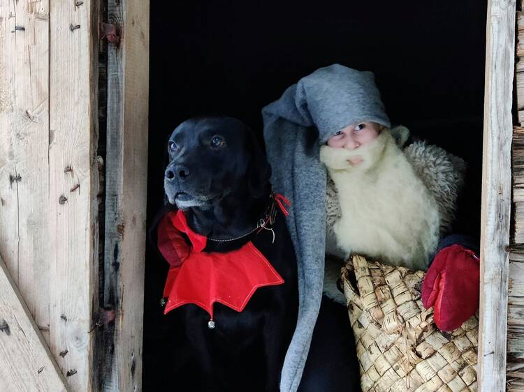 Tunnelmoi joulua vanhan ajan tyyliin Tupaswillan perinnekylässä