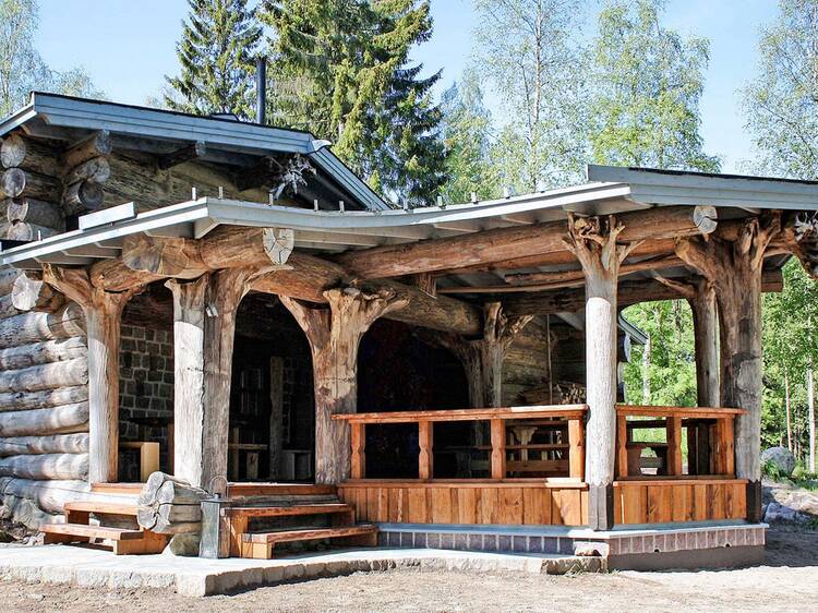 Lämmittele Haikusaunan joulusaunassa ja tee oma saunahattu