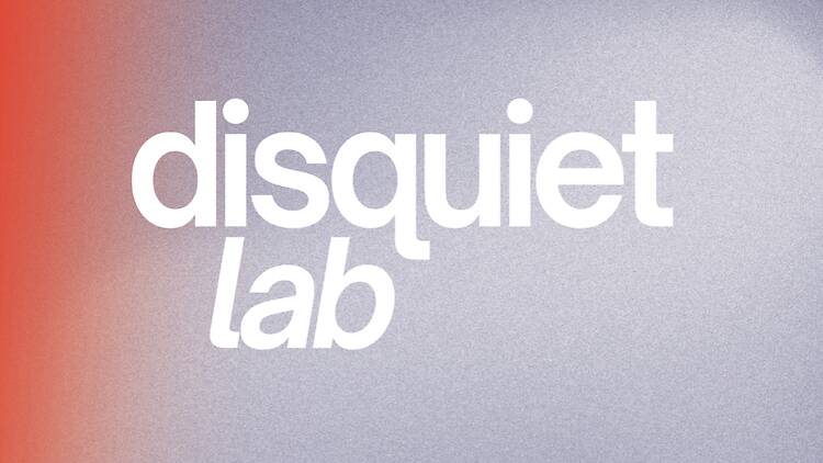 Disquiet Lab Masterclasses
