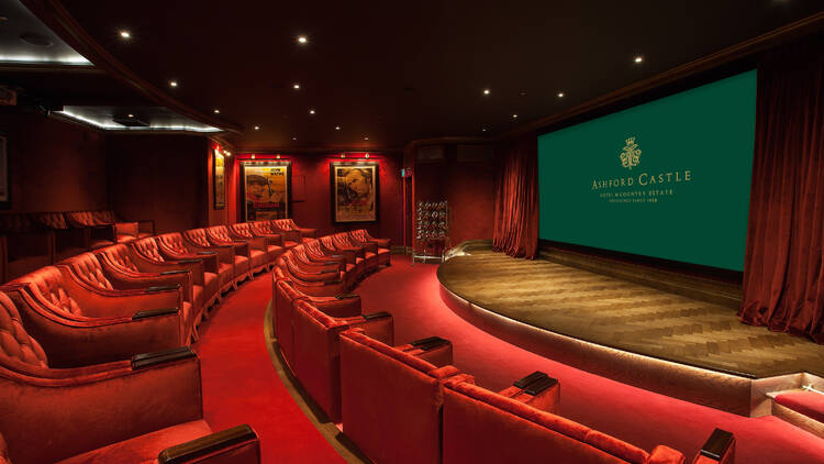Ashford Castle private cinema Ashford Castle private cinema