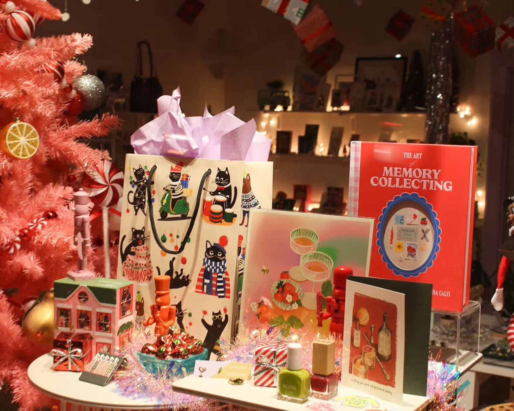 A selection of Bon Femmes' holiday gift items.