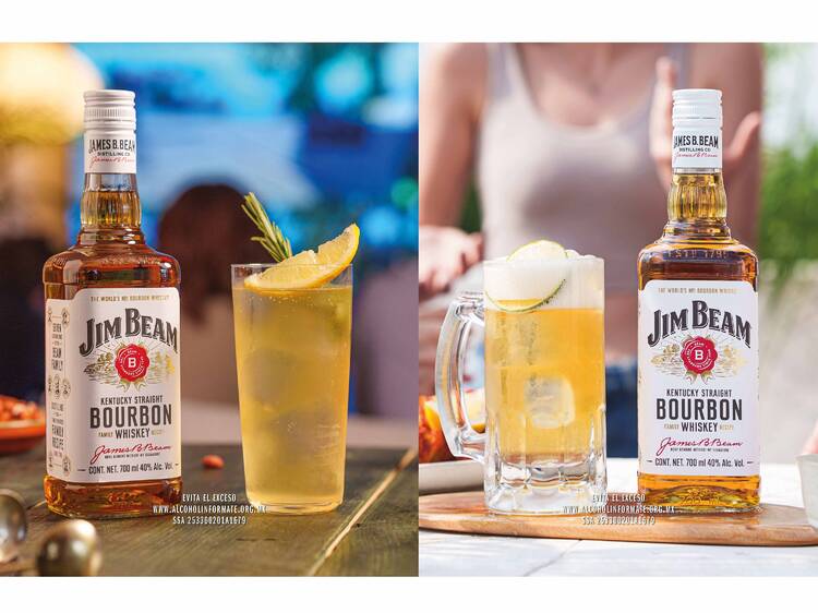 3 cocteles con Jim Beam para compartir