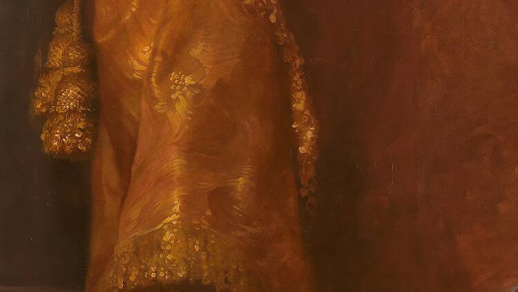 Recorte de 'Carlos III, rey de España y de las Indias Antonio Raphael Mengs Óleo sobre lienzo', de Mengs