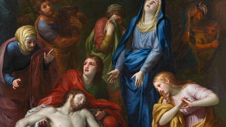 'Lamentación sobre Cristo muerto', Antonio Raphael Mengs