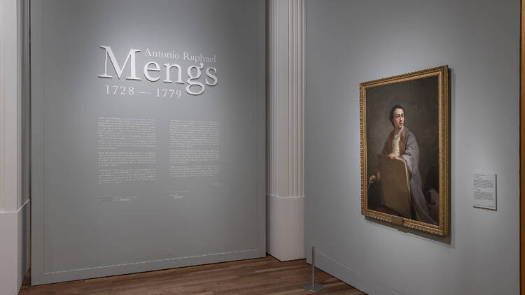 Imagen de las salas de la exposición “Antonio Rafael Mengs”. Foto © Museo Nacional del Prado