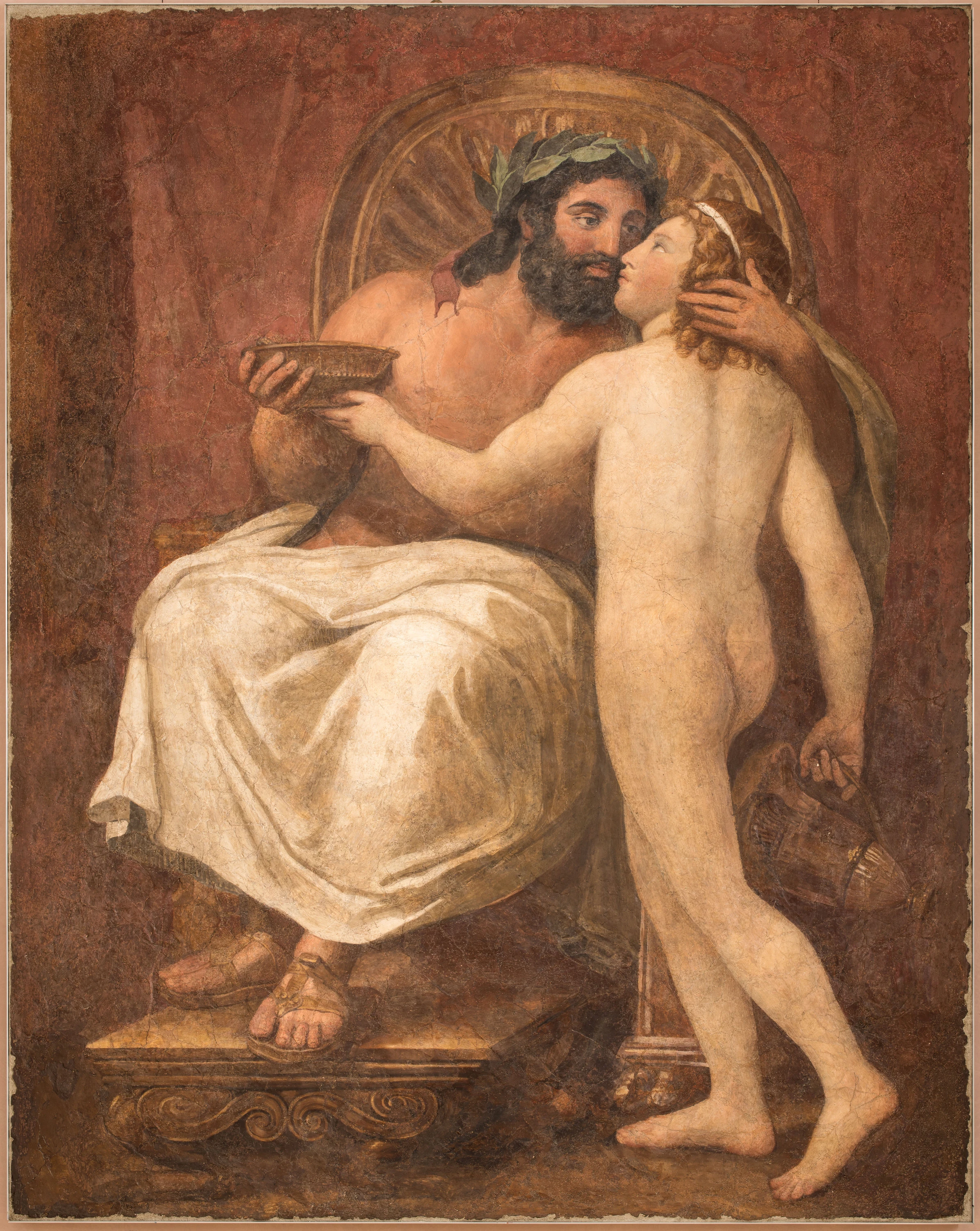'J&uacute;piter y Ganimedes', Antonio Raphael Mengs