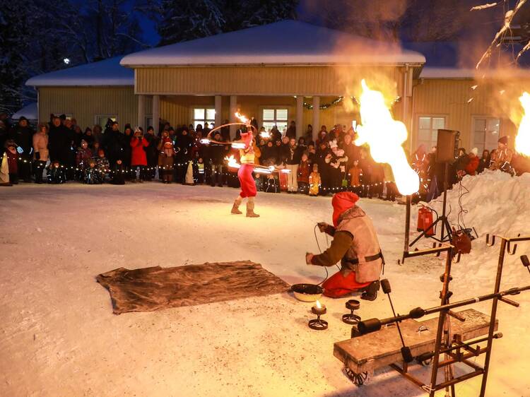 Vietä kartanojoulua Haiharassa