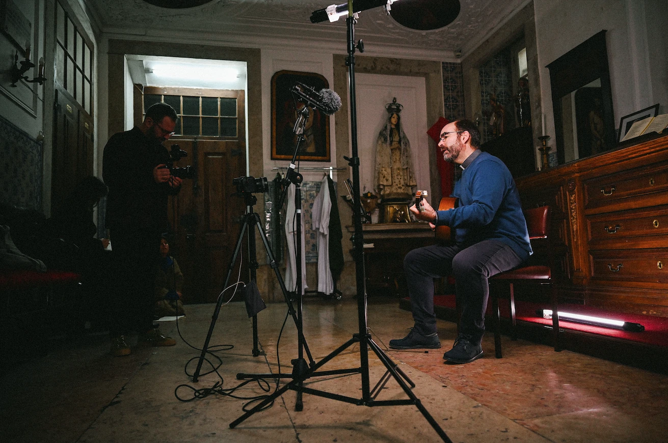 Nuno Fernandes na Igreja de Nossa Senhora do Amparo, Benfica