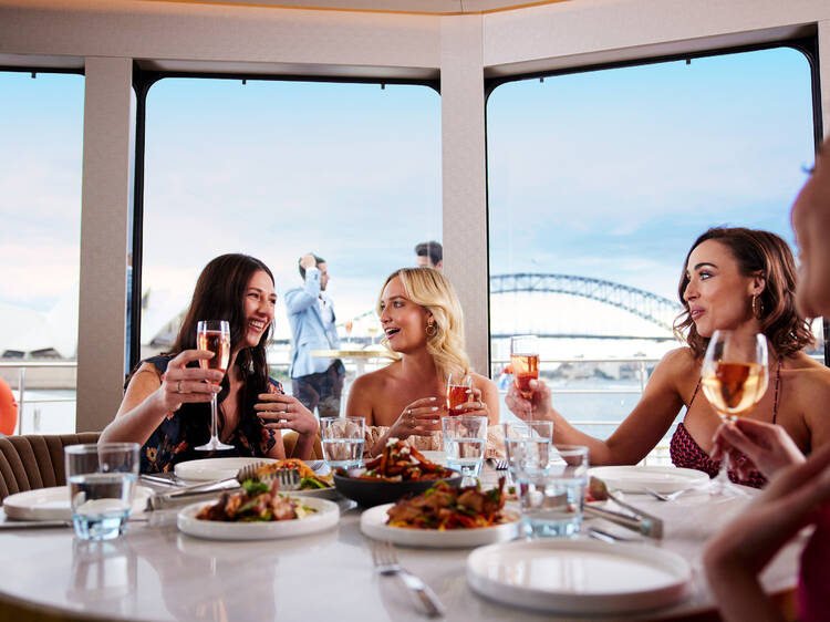 Drink up Sydneyâs harbour views aboard a jaw-dropping luxury superyacht this summer Drink up Sydneyâs harbour views aboard a jaw-dropping luxury superyacht this summer
