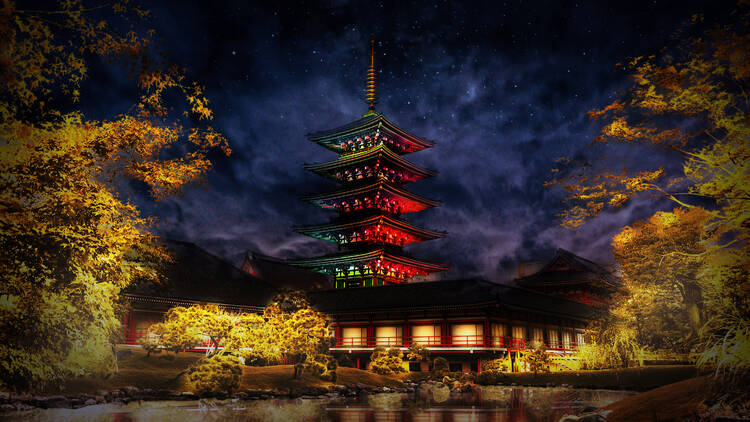 The 1,400-year-old Sensoji Temple is hosting a projection mapping show for the very first time The 1,400-year-old Sensoji Temple is hosting a projection mapping show for the very first time