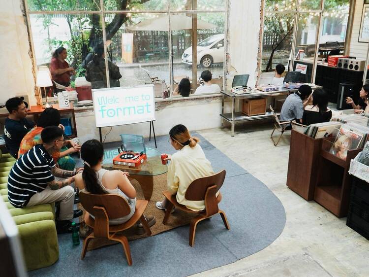 Dig through rare vinyl and vintage wares at Ari's chill weekend flea market