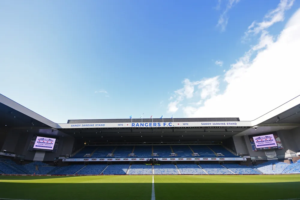 Ibrox, stadium for Rangers FC in Glasgow