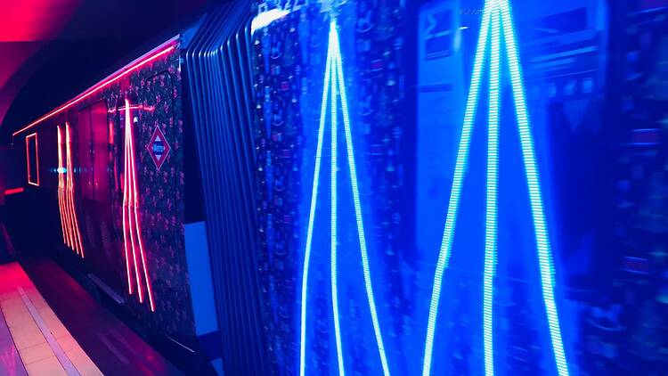 Subirse al Metro con Papá Noel y los Reyes Magos