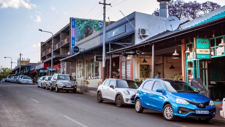 Melville suburb in Johannesburg 