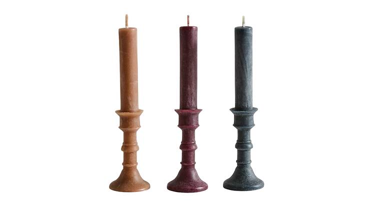 Conjunto de três velas perfumas. Zara Home