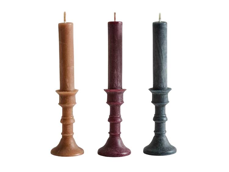 Conjunto de três velas perfumas. Zara Home