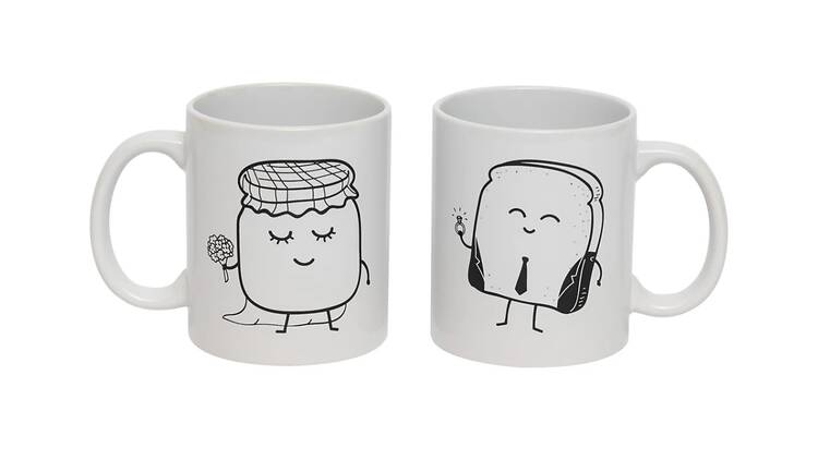 Par de canecas. Mr. Wonderful