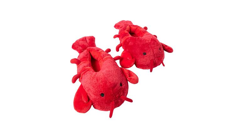 Pantufas em forma de lagosta. MO