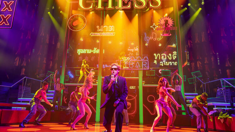 Choreography and an ensemble that brings the board to life Choreography and an ensemble that brings the board to life