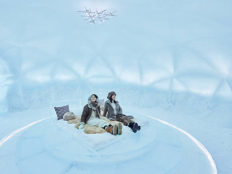 Hokkaido has a gorgeous hotel made entirely of ice in winter Hokkaido has a gorgeous hotel made entirely of ice in winter