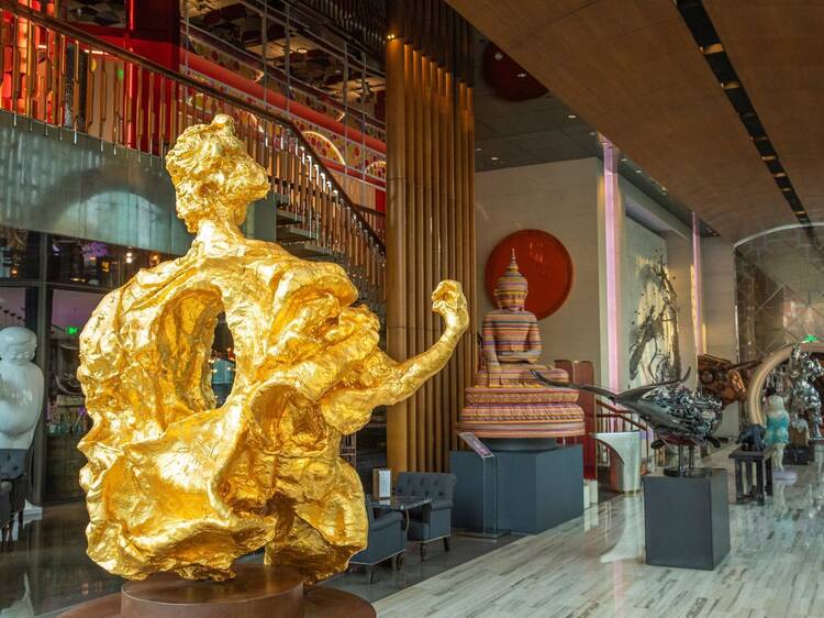 This luxury hotel in Beijing houses one of the world's largest collections of Salvador DalÃ's artworks outside of Spain This luxury hotel in Beijing houses one of the world's largest collections of Salvador DalÃ's artworks outside of Spain