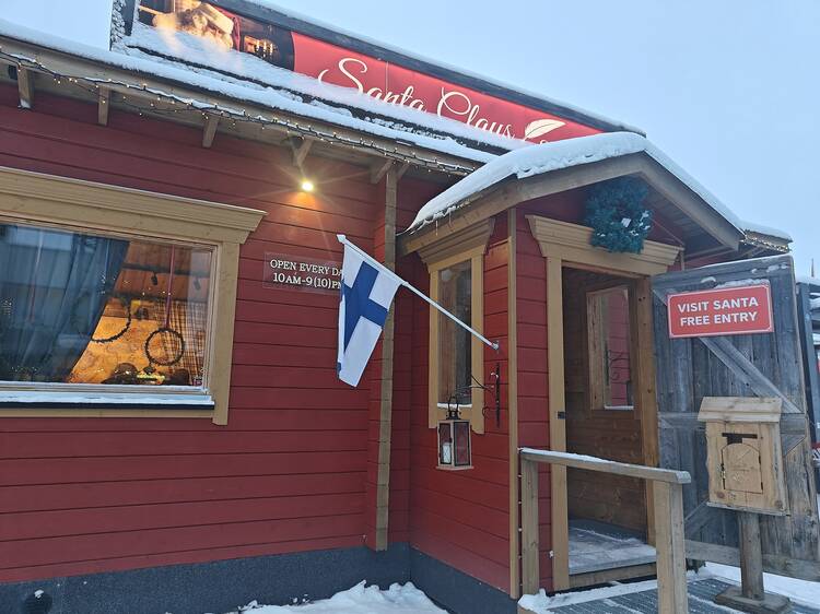 Meet Santa at the city-centre office