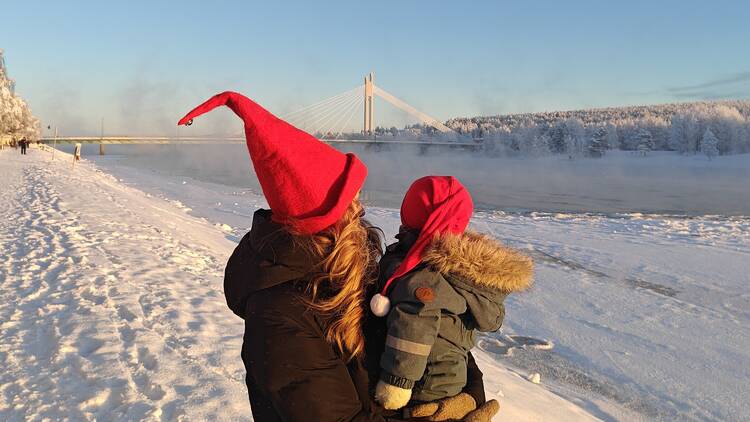 Start the month with a Santa hat