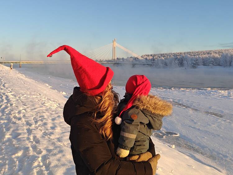 Start the month with a Santa hat