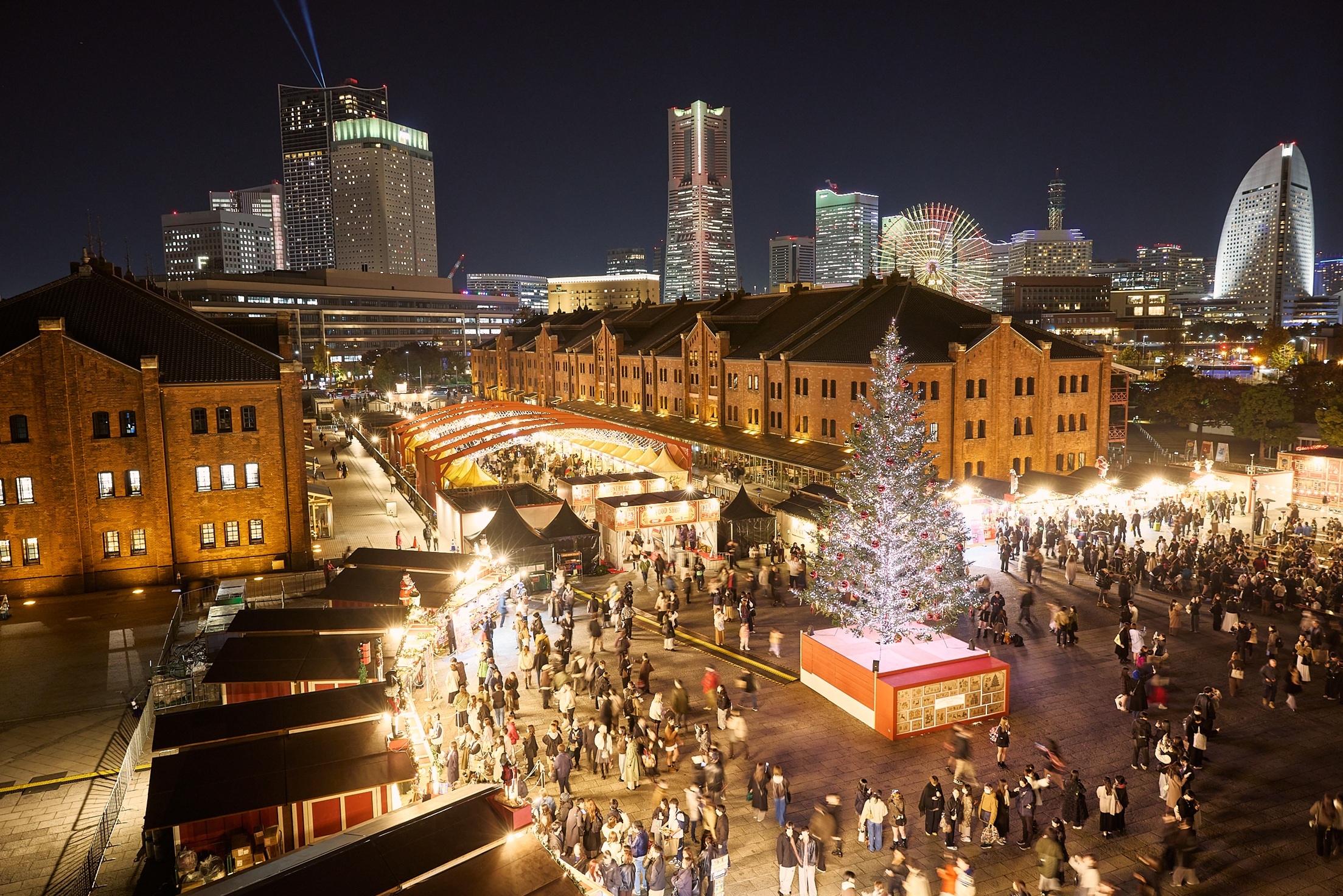 Yokohama Red Brick Warehouse Christmas Market | Things to do in Tokyo