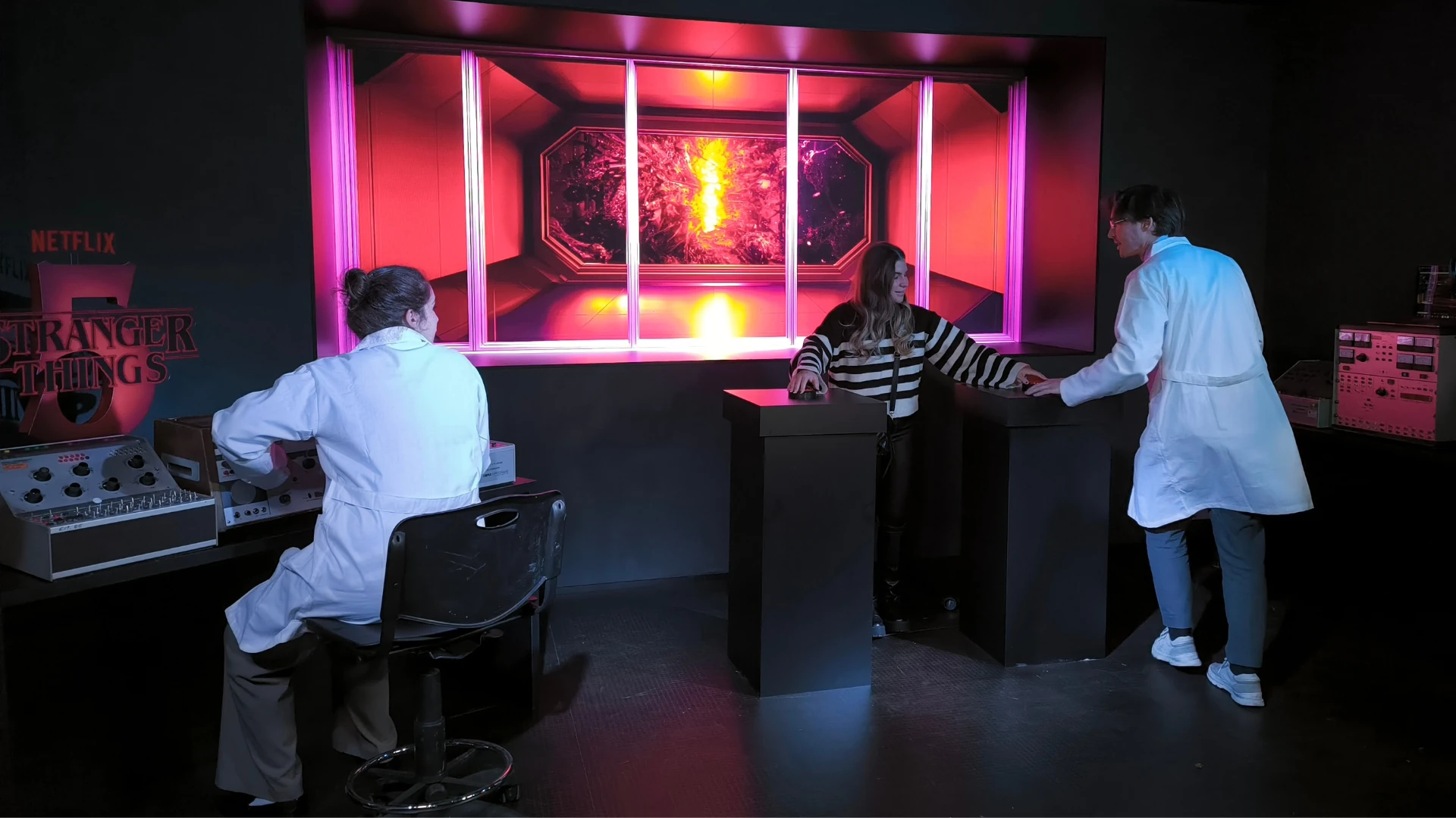 Experiencia de 'Stranger Things' en Gran V&iacute;a. Foto: Time Out Madrid