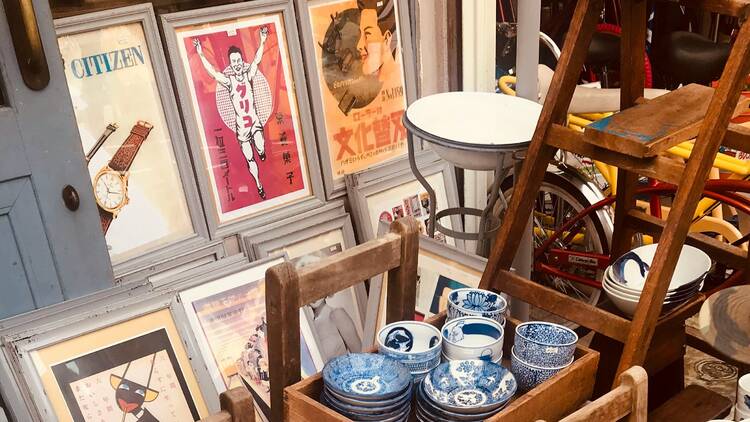 An undated stock photo of a flea market An undated stock photo of a flea market