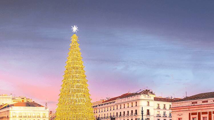 Puerta del Sol en Navidad