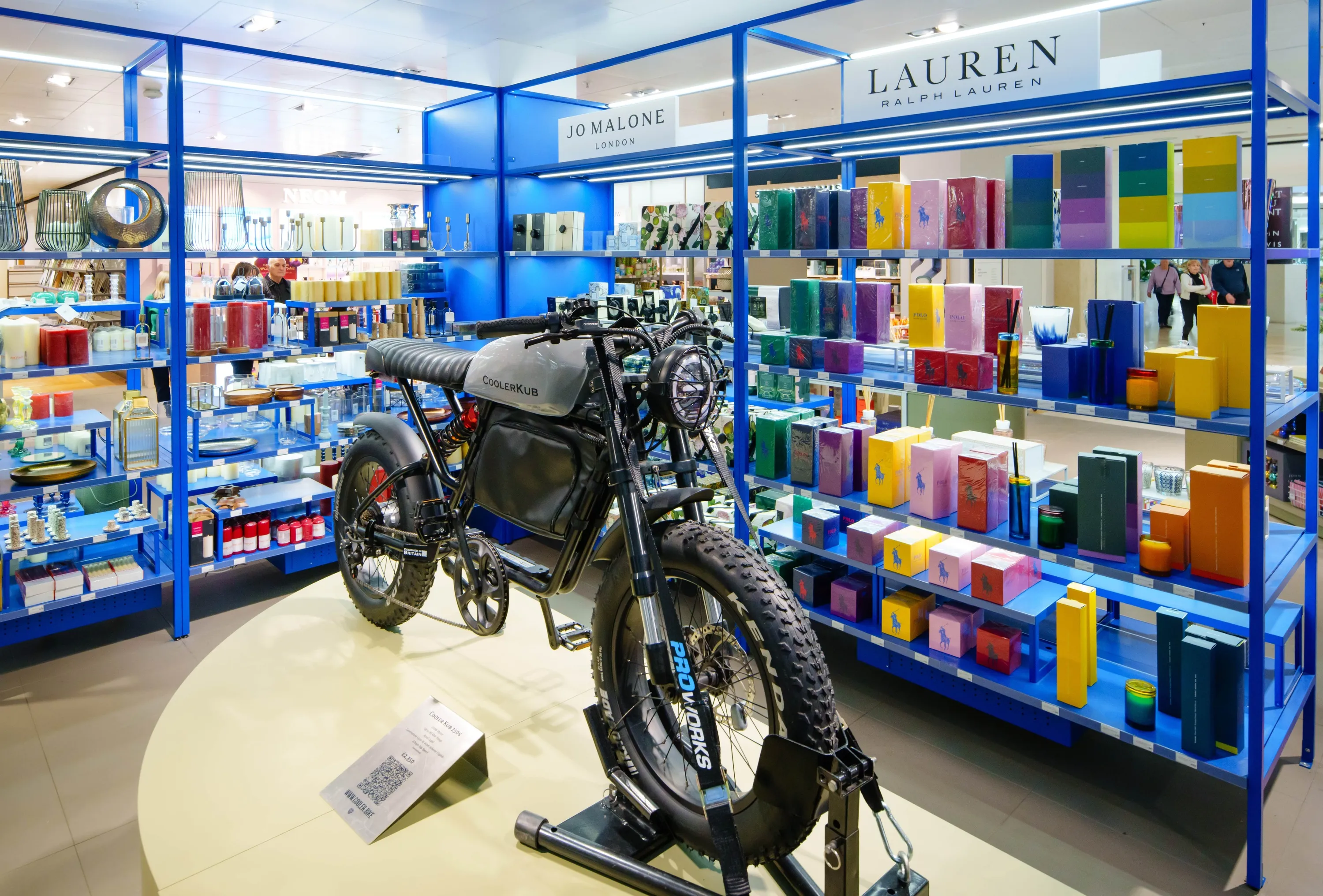 The newly refurbished John Lewis Bluewater store