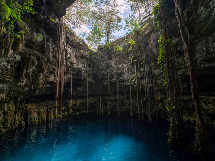 Explorar cenotes en Valladolid