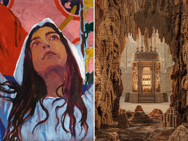 Plonger dans les univers oniriques et sensibles d'Eva Jospin et Claire Tabouret au Grand Palais