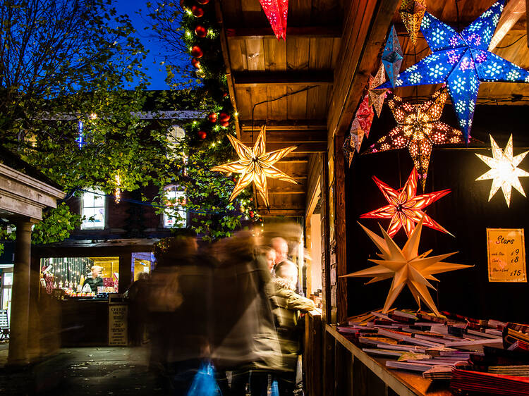 The atmospheric festive fair with cobbled streets and local businesses that is one of the best Christmas markets in Britain The atmospheric festive fair with cobbled streets and local businesses that is one of the best Christmas markets in Britain