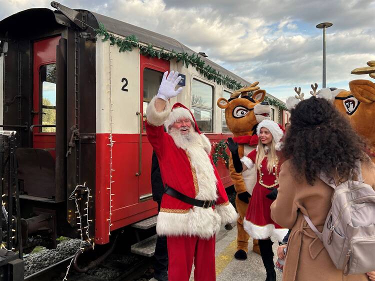 Comboio Histórico do Vouga anima Natal com viagens especiais, cheias de luz Comboio Histórico do Vouga anima Natal com viagens especiais, cheias de luz