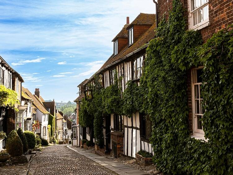 The town filled with cosy pubs that is one of the best winter day trips from London
