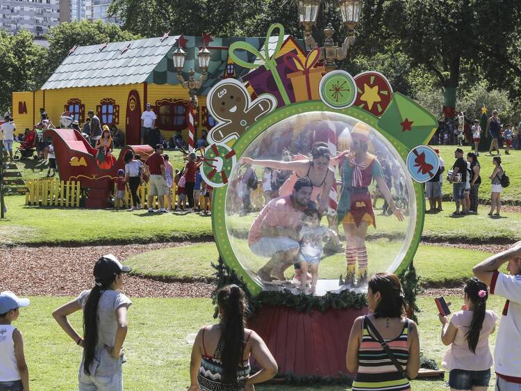 Parque Navideño en Plaza Sicilia