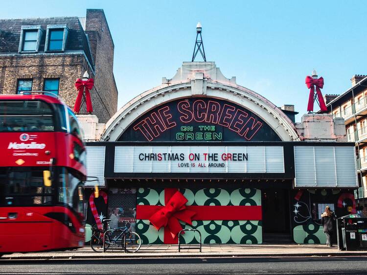 Christmas pop-up cinema in London