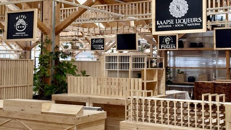 New location for the Oranjezicht Farmers Market. 