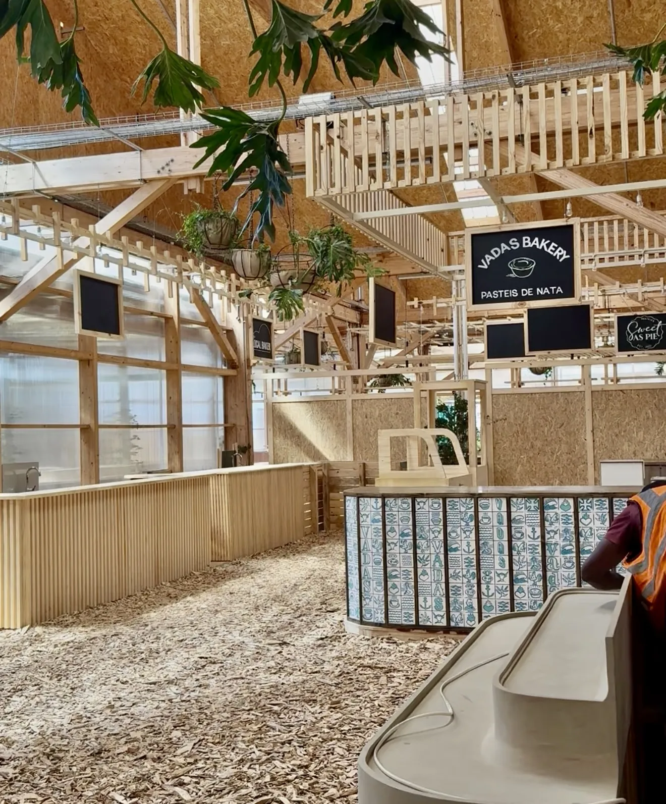 New location for the Oranjezicht Farmers Market. 