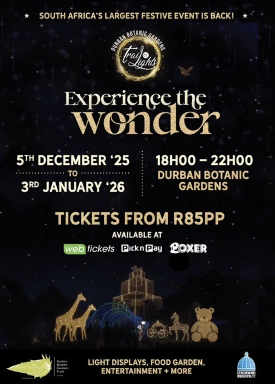 Trail of Lights in Durban