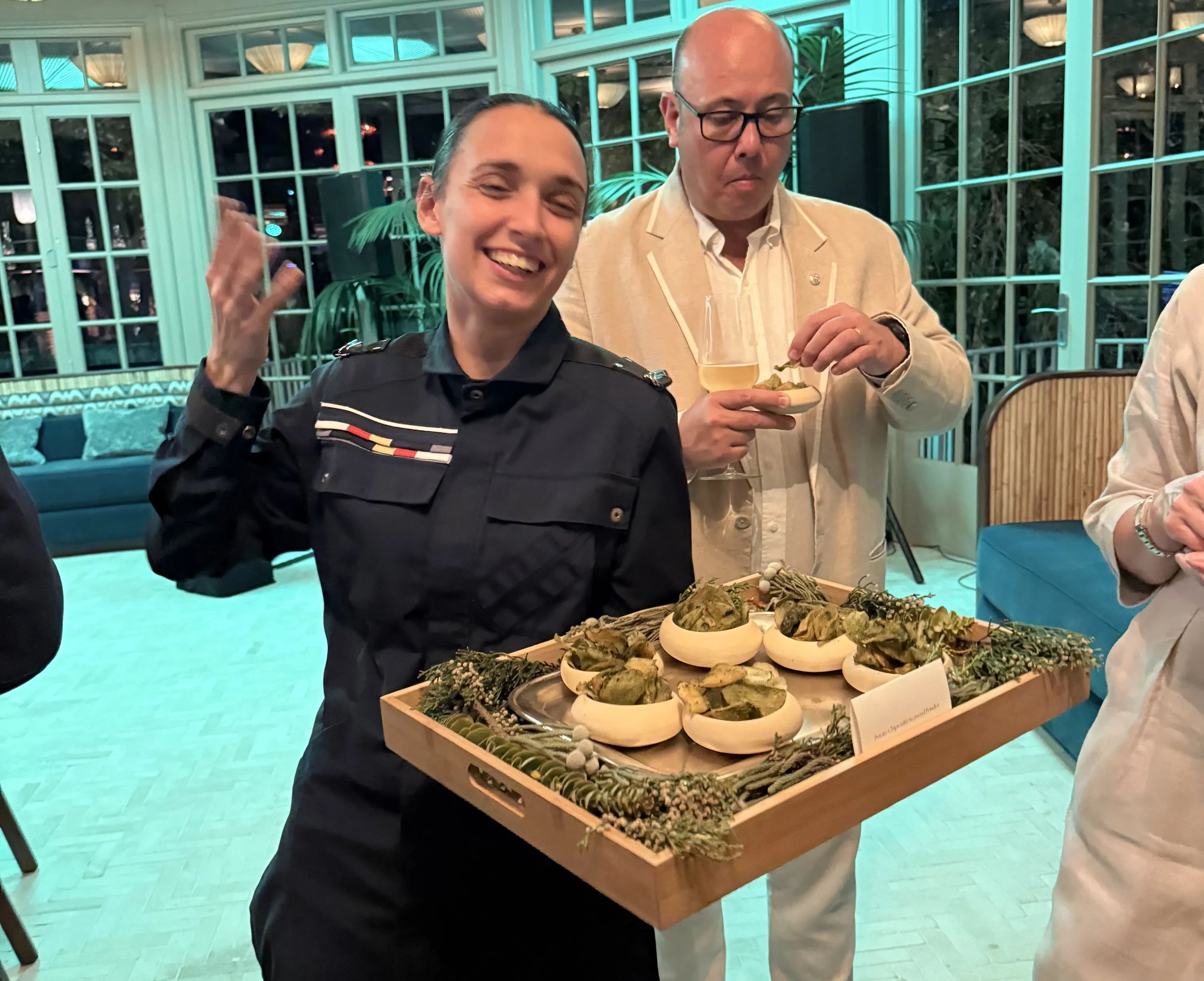 Guests were treated to a selection of Amura dishes, during the launch event. 