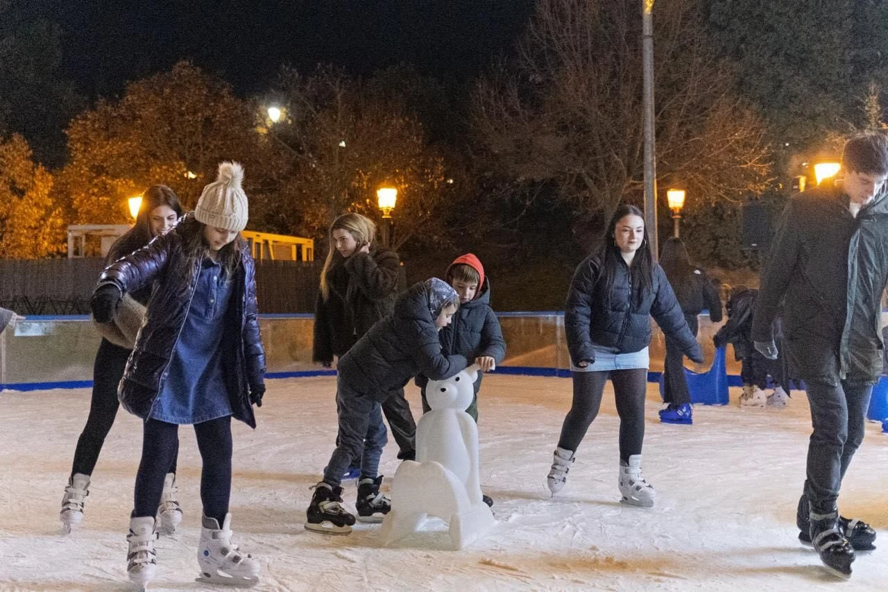 Pista de hielo. Ayuntamiento de Boadilla del Monte