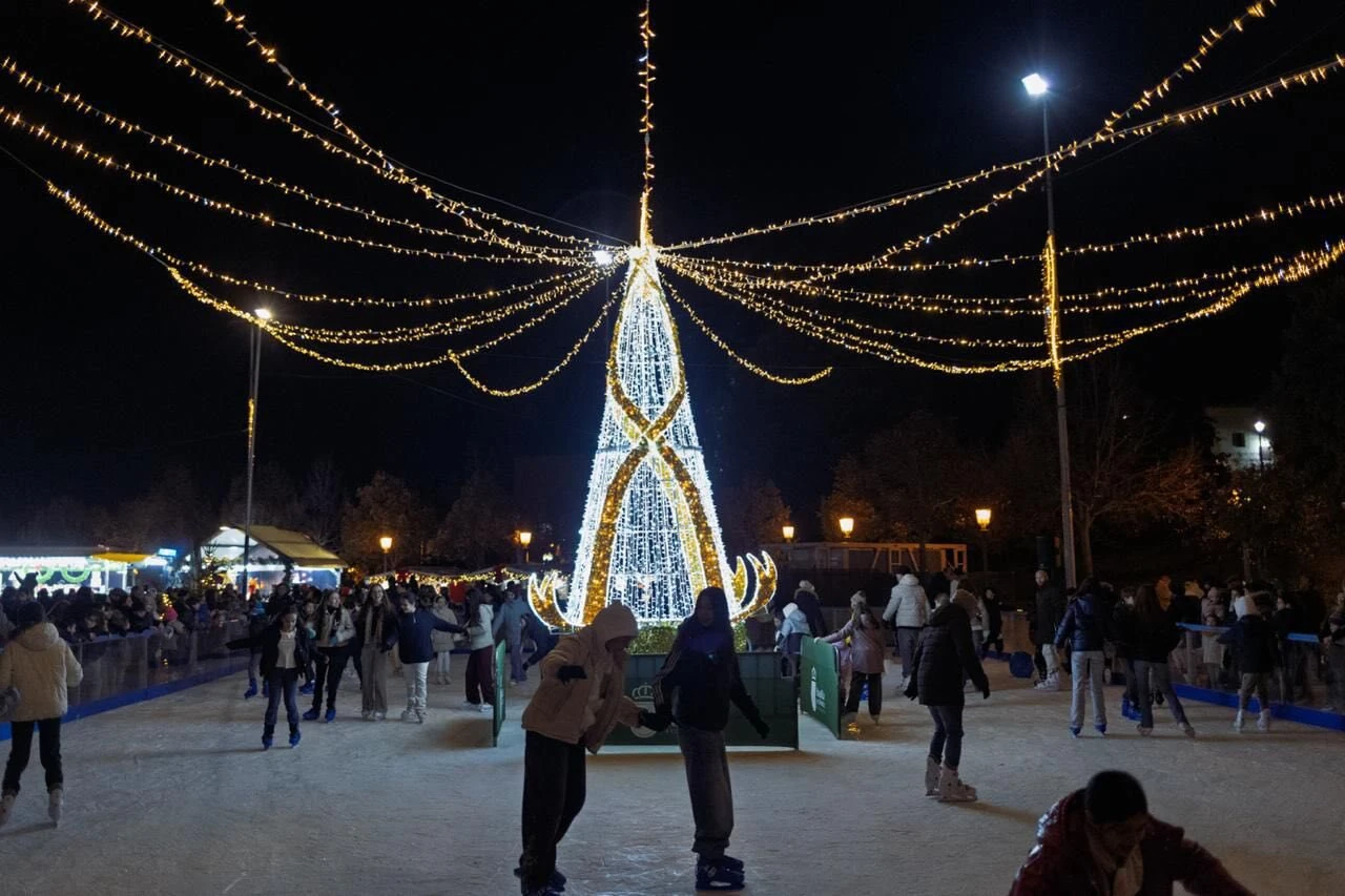 Pista de hielo. Ayuntamiento de Boadilla del Monte