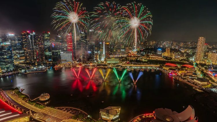 Marina Bay Singapore Countdown