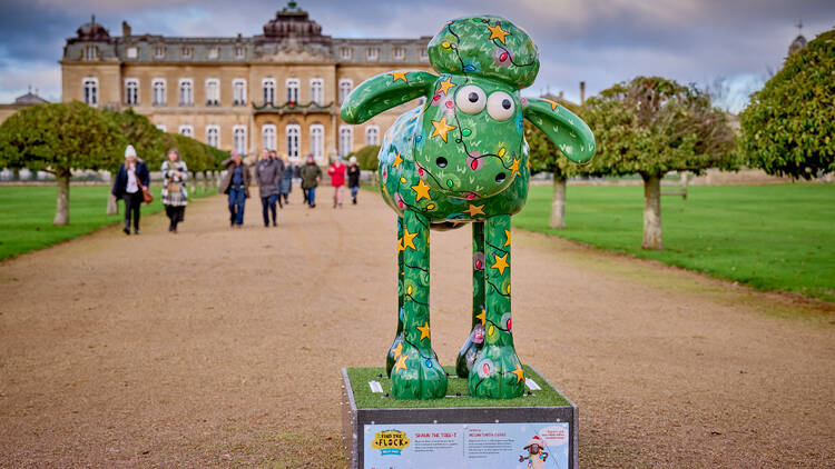 Shaun the Sheep Christmas trail at Wrest Park
